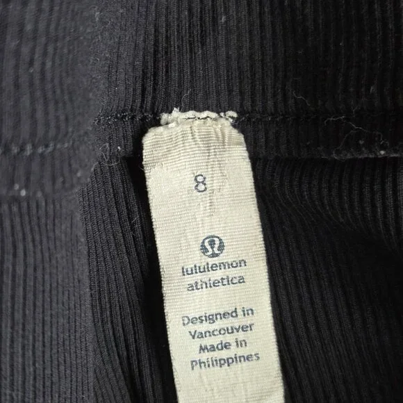 Lululemon Dance Studio Mid-Rise Black Joggers Pants - Picture 4 of 8